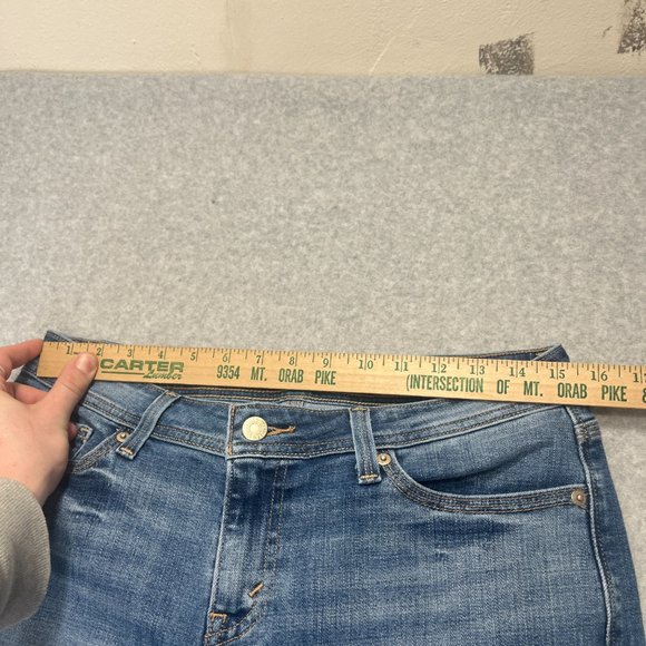 Levis Jeans Womens 10 Blue 529 Curvy Bootcut Western Cowgirl Denim 30x30 Medium - Picture 2 of 10